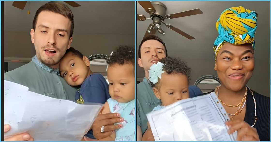 American reveals how much he paod to marrry Ghanaian wife American reveals how much he paod to marrry Ghanaian wife