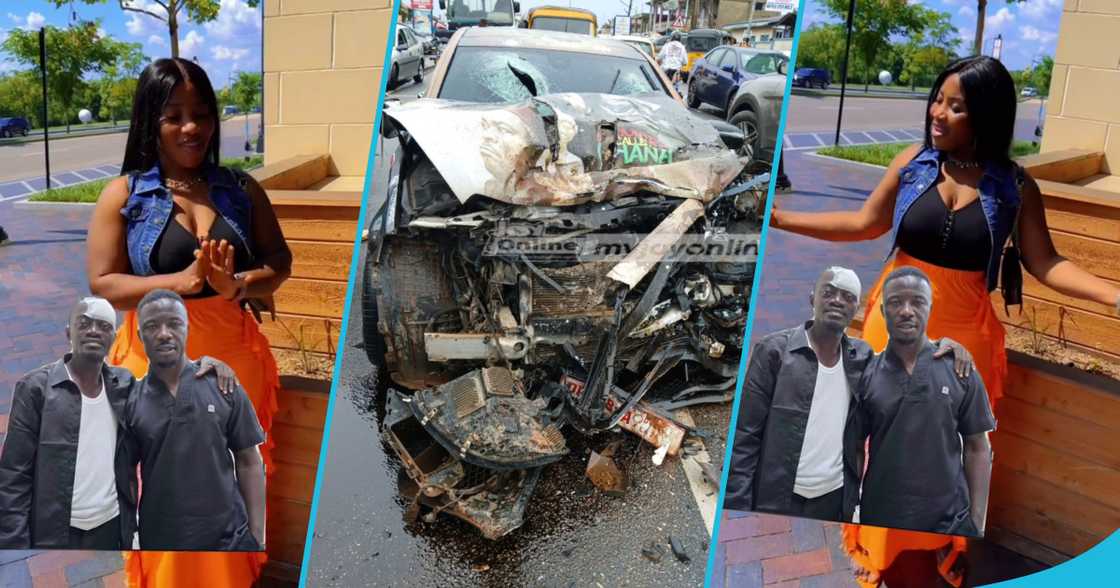 Lil Win's wife Maame Serwaa dancing in video Lil Win's wife Maame Serwaa dancing in video