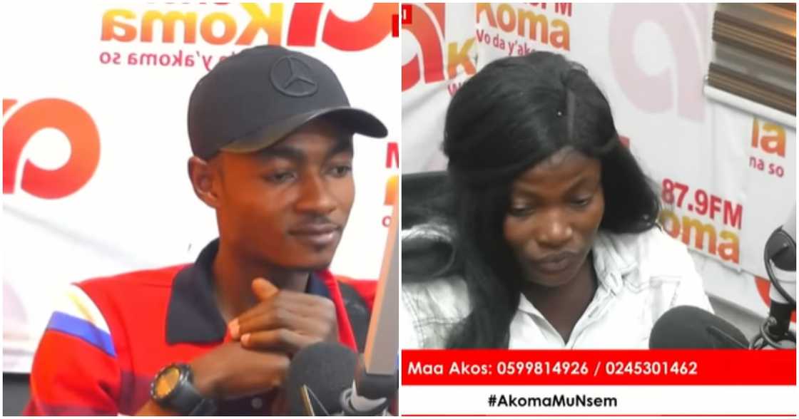 Photo of man and wife having a disagreement Photo of man and wife having a disagreement