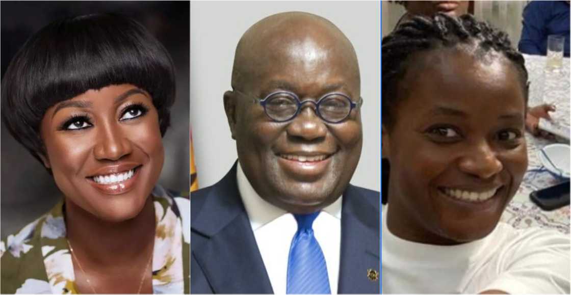Recent no-makeup photos of Akufo-Addo's beautiful daughters break the internet Recent no-makeup photos of Akufo-Addo's beautiful daughters break the internet
