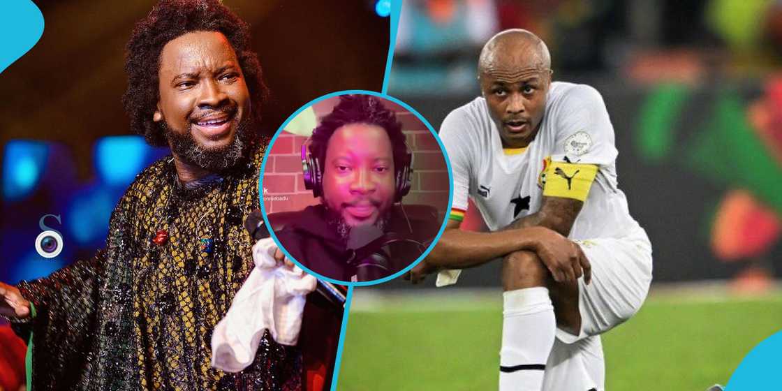 Sonnie Badu and Dede Ayew Sonnie Badu and Dede Ayew