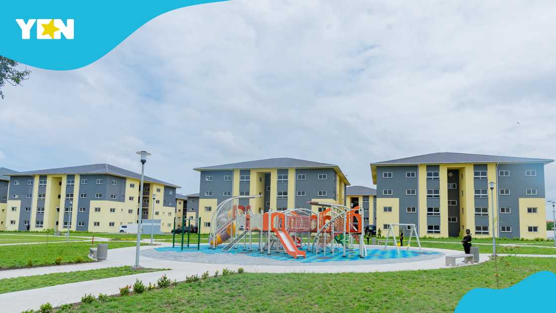 Akufo-Addo Inaugurates 320 HousingUnits, Ghana Police Service, Accra Akufo-Addo Inaugurates 320 HousingUnits, Ghana Police Service, Accra