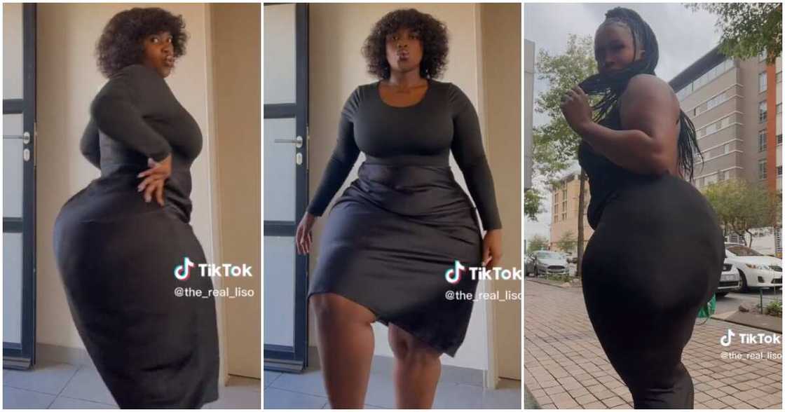 Photos of dancing plus-size lady. Photos of dancing plus-size lady.