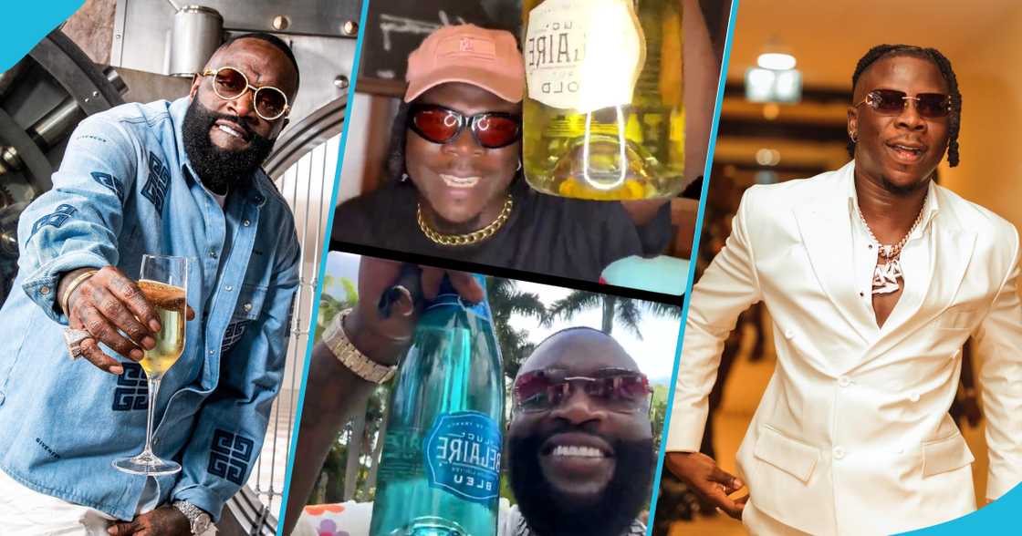 Rick Ross and Stonebwoy on Instagram Live Rick Ross and Stonebwoy on Instagram Live