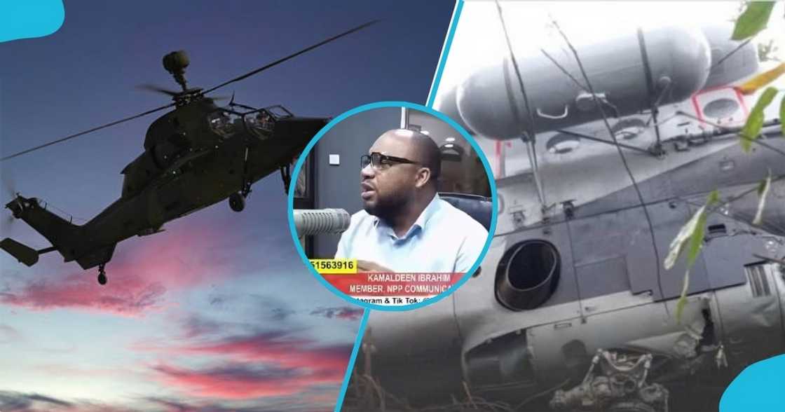 Kamaldeen Ibrahim, aircraft, army, ghana army, z-9 helicopter, ghana air force, npp member, modern aircraft