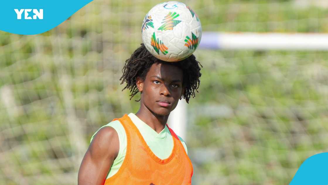 Michael Amer, Black Satellites, Ghana U20, Egypt. Michael Amer, Black Satellites, Ghana U20, Egypt.