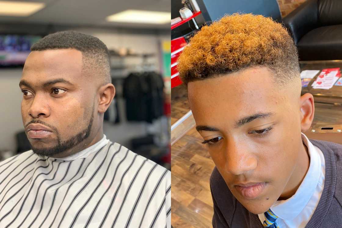 Professional black male hairstyles