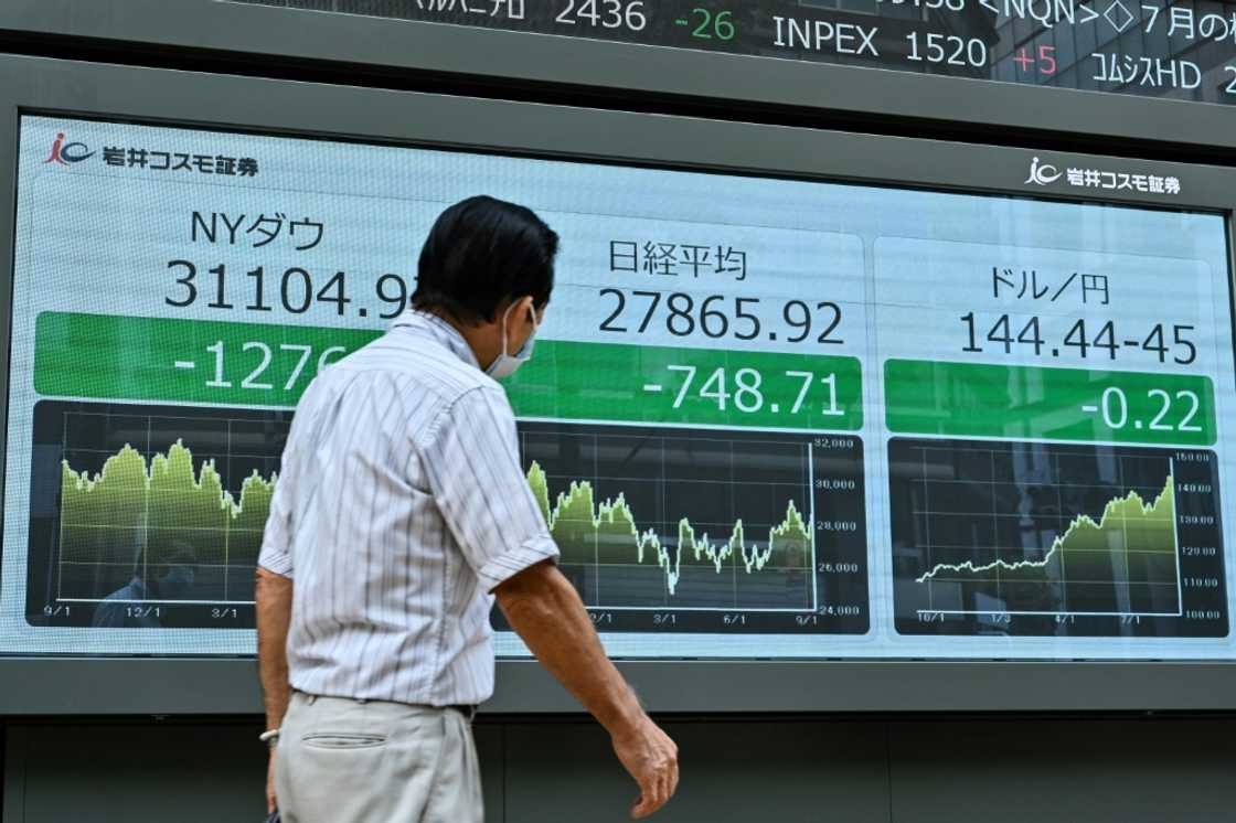 The yen has lost value against the dollar in recent months The yen has lost value against the dollar in recent months