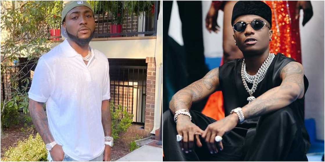 Davido and Wizkid Davido and Wizkid