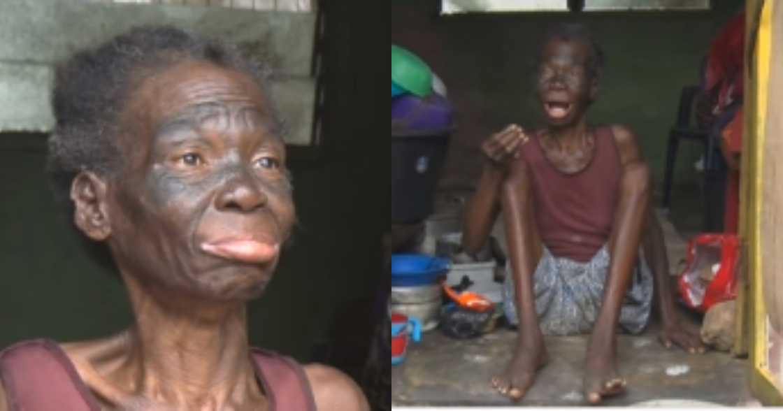 40-year-old crippled woman begs for help to care for her child with disability 40-year-old crippled woman begs for help to care for her child with disability