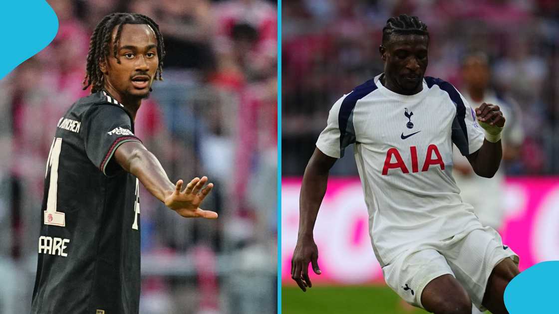 Jonah Kusi-Asare, Bayern Munich, Tottenham, Mohammed Kudus, friendly match, Telekom Cup.