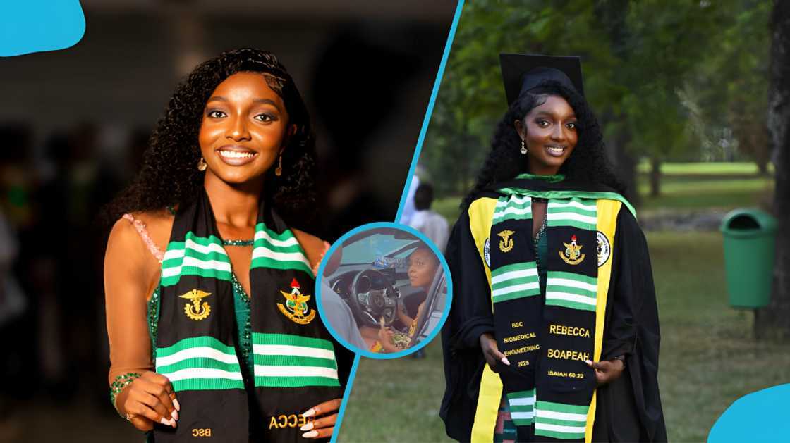 Graduation, KNUST, Car, Benz, Gift, New Year