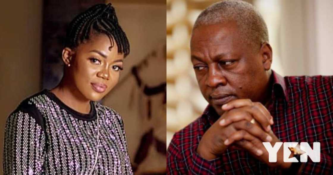 Photo of Mahama with Mzbel and son drops amid saga with Tracey Boakye