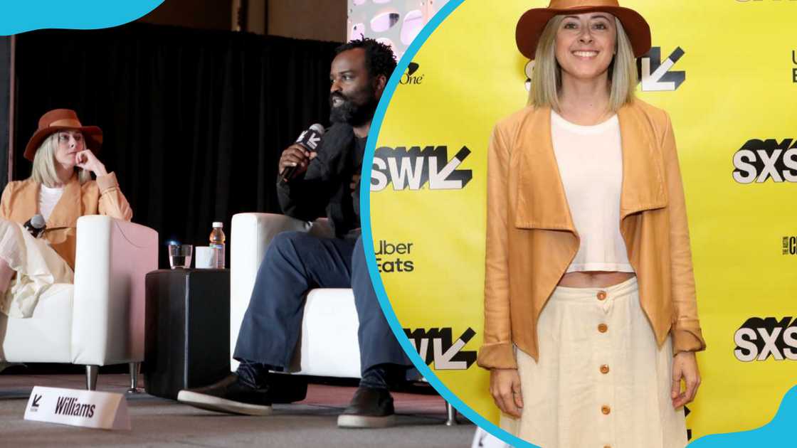 Linnea Miron and Ricky Williams at an event Linnea Miron and Ricky Williams at an event