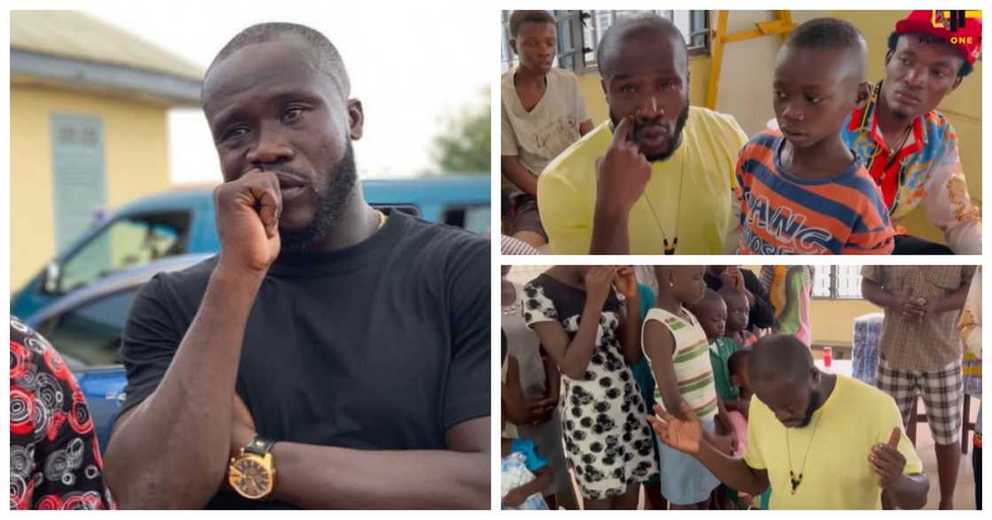 Dr Likee gets emotional after visiting Kiku Orphanage Home Dr Likee gets emotional after visiting Kiku Orphanage Home