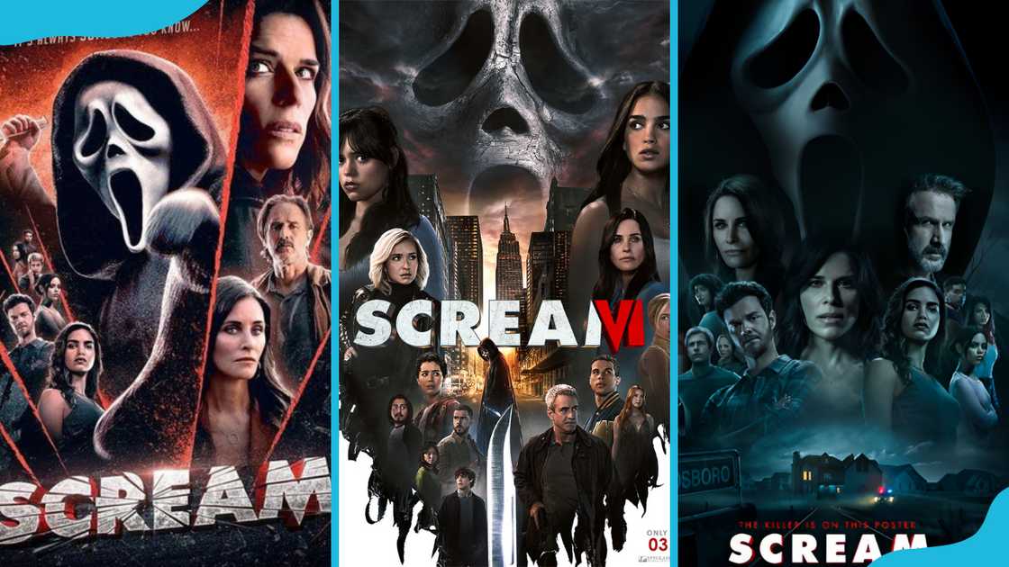 Scream movie posters