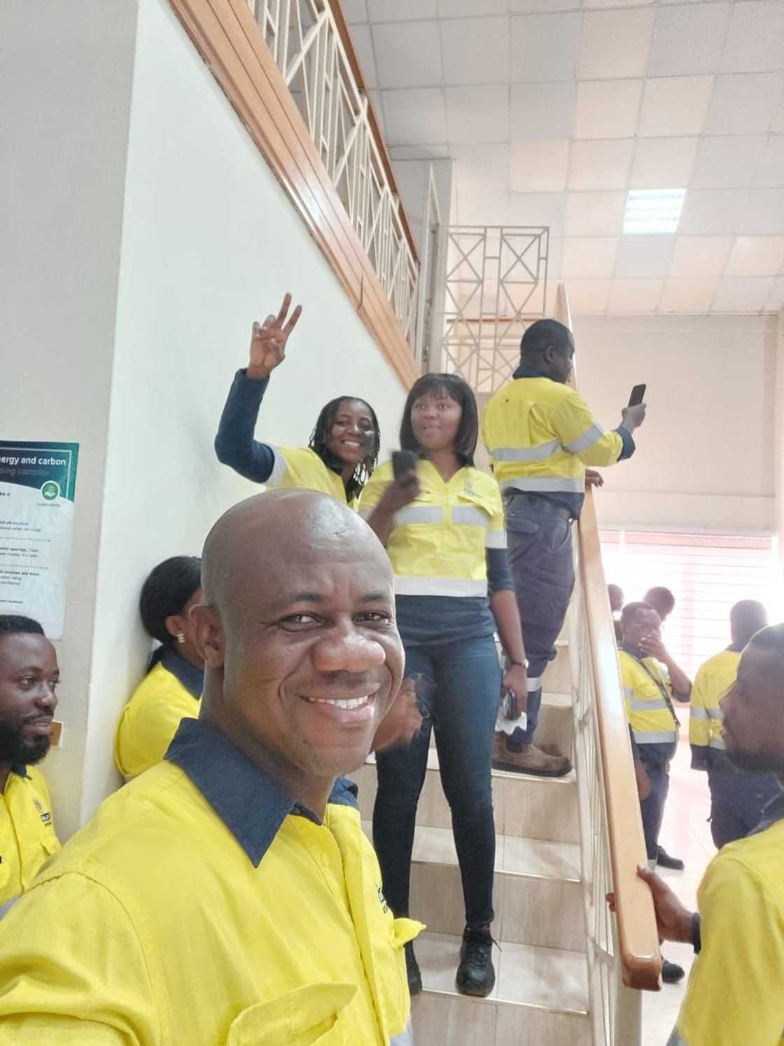 Charles Opoku returns to work after losing the Assin North by-elections. Charles Opoku returns to work after losing the Assin North by-elections.