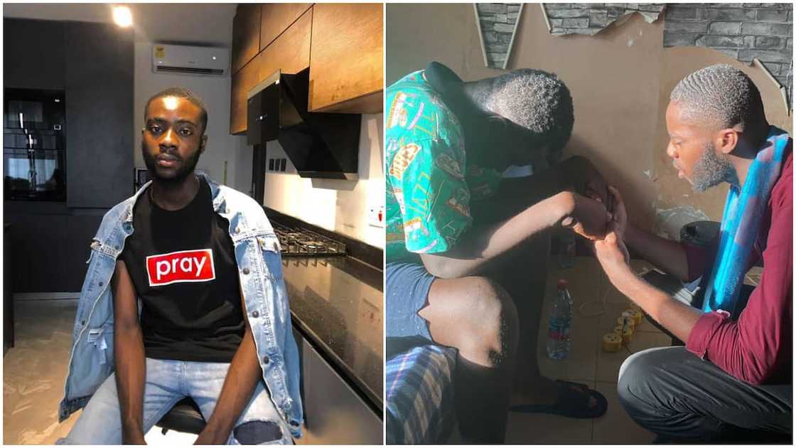 Many people reacted online. Many people reacted online.