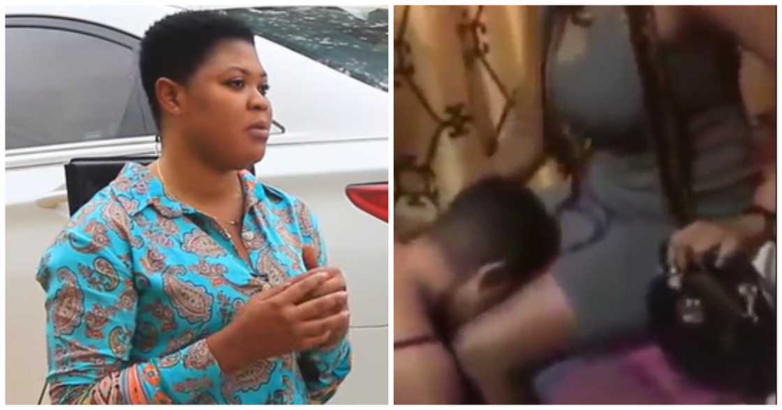 Esther Donkor a Ghanaian actress who pretended to be in love with a lady Esther Donkor a Ghanaian actress who pretended to be in love with a lady