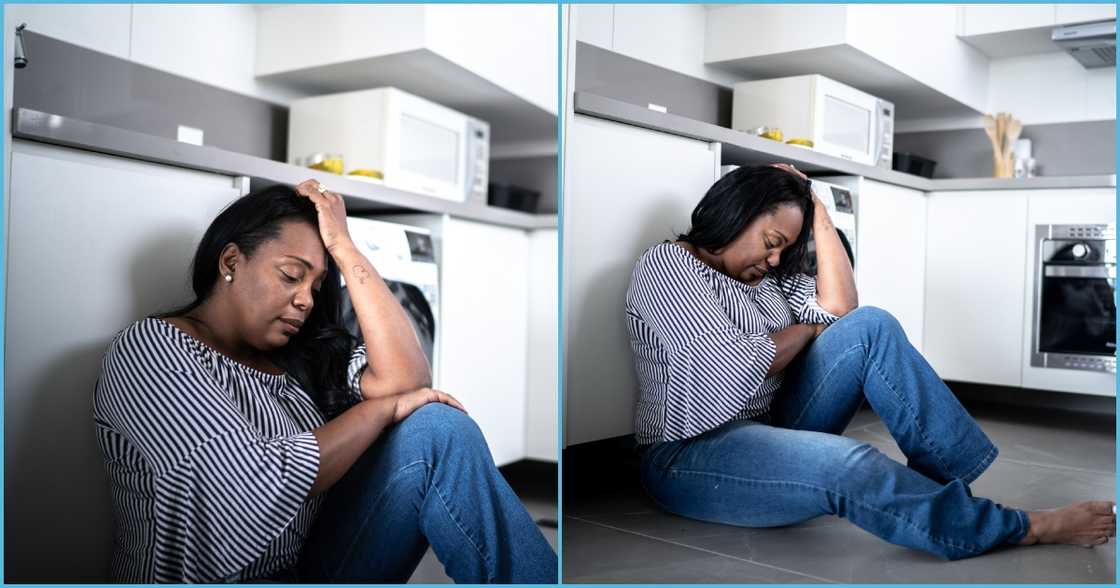 Iced-Kenkey seller cries as she loses 100 bottles to Dumsor