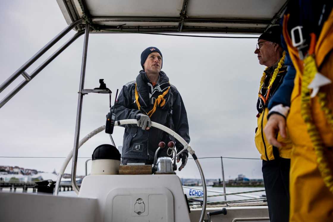 Simons says the idea for the service came to him when he was waiting for a cross-Channel ferry Simons says the idea for the service came to him when he was waiting for a cross-Channel ferry