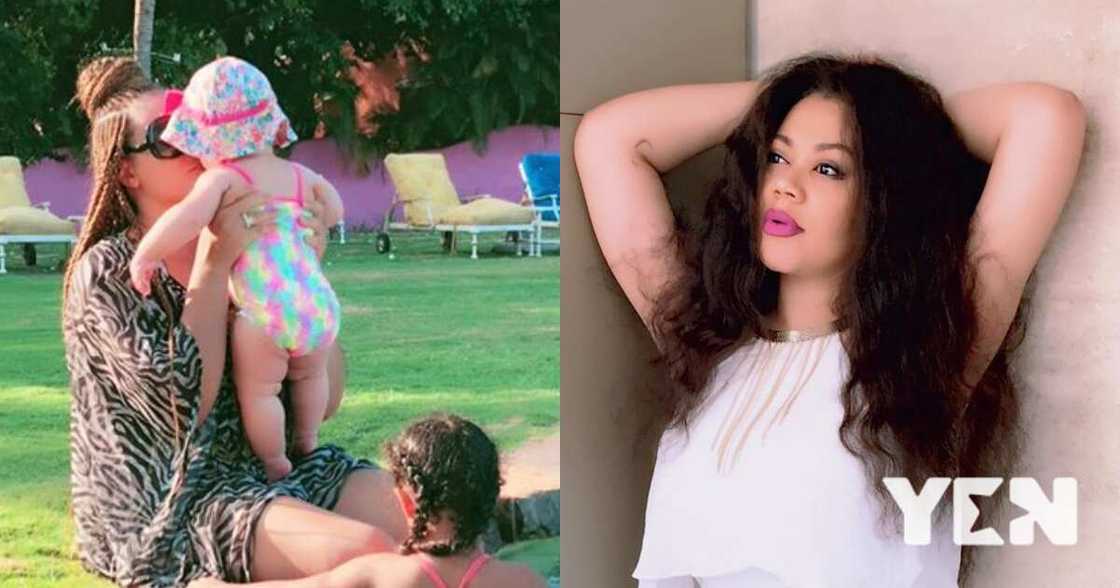 Nadia Buari: Actress Dances with her 3rd Daughter in Beautiful Video