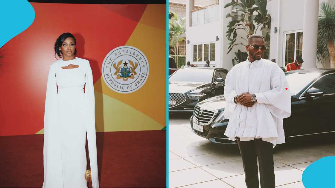 Sharaf Mahama, Jasmine Djang, smock, Ghanaians, reactions, social media, Ghana Sharaf Mahama, Jasmine Djang, smock, Ghanaians, reactions, social media, Ghana