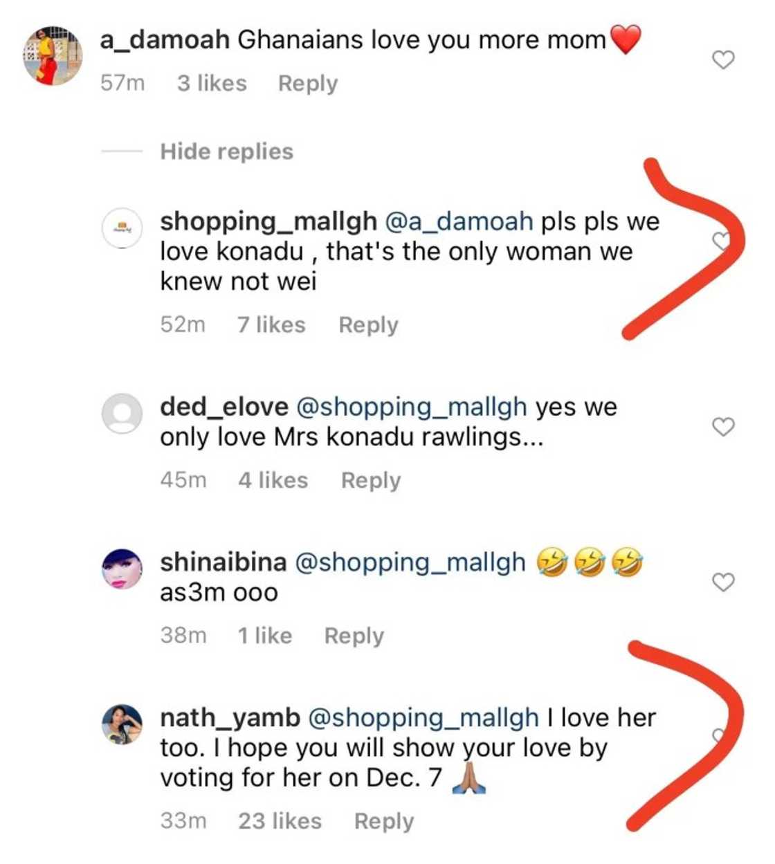 Rawlings: Nathalie Yamb replies lady who compared her to Nana Konadu Rawlings: Nathalie Yamb replies lady who compared her to Nana Konadu