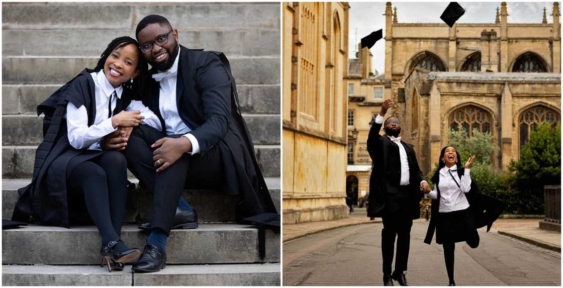 Couple who graduated with Distinction at Oxford University 2 Years After Getting Married Couple who graduated with Distinction at Oxford University 2 Years After Getting Married