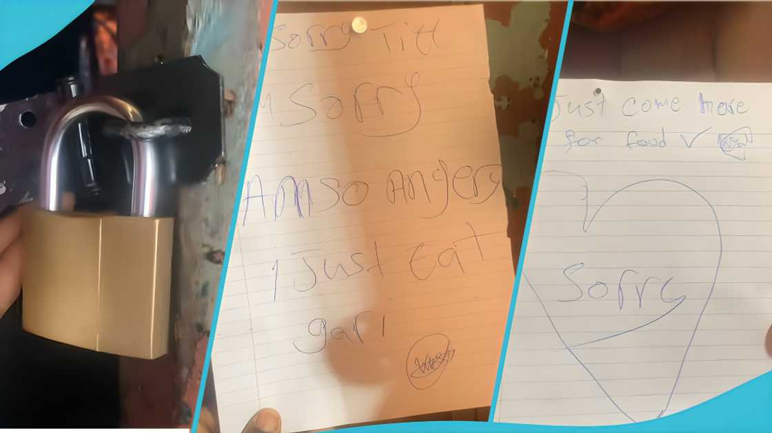 thief, theft, letter, letter of apology, Ghana, woman, comic relief