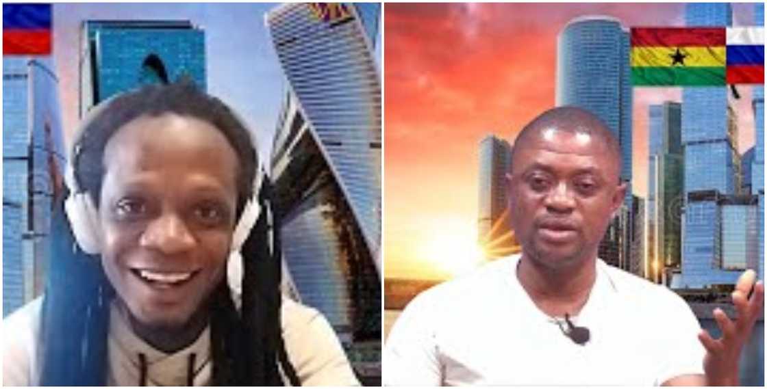 Andrews Asenso in an interview with DJ Nyaami Andrews Asenso in an interview with DJ Nyaami