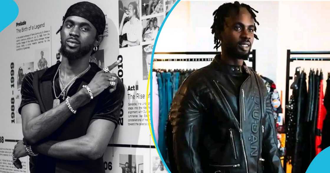 Black Sherif and large crowd, Ghanaian musician, Black Sherif songs, UMAT, Black Sherif performance Black Sherif and large crowd, Ghanaian musician, Black Sherif songs, UMAT, Black Sherif performance