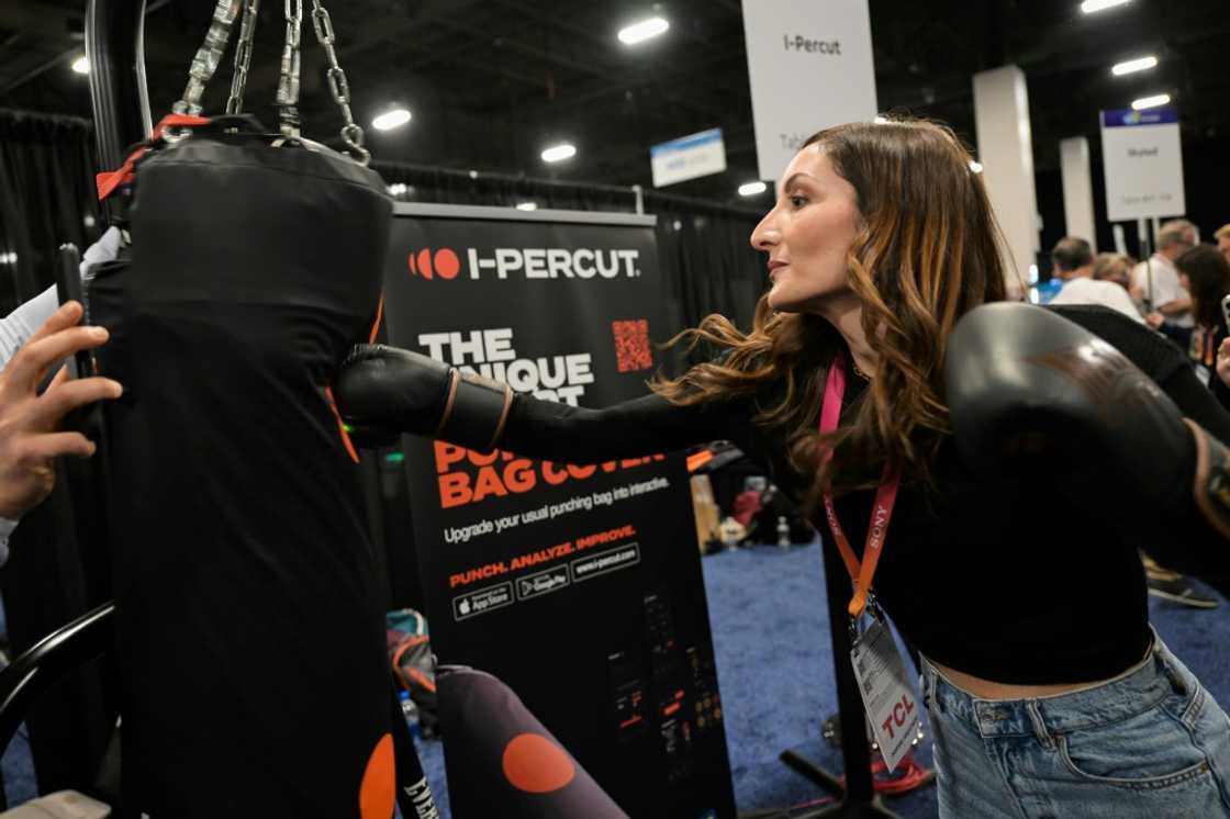 French company I-Percut has developed a smart punching bag to help amateurs and professionals train French company I-Percut has developed a smart punching bag to help amateurs and professionals train