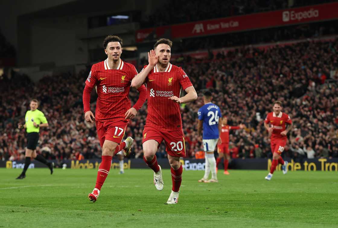 Diogo Jota s Last Career Goal For Liverpool Against Everton In The Diogo Jota s Last Career Goal For Liverpool Against Everton In The