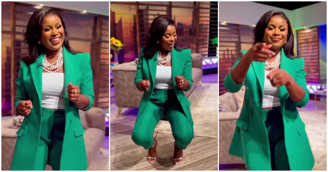 Berla Mundi on TV3's New Day show Berla Mundi on TV3's New Day show