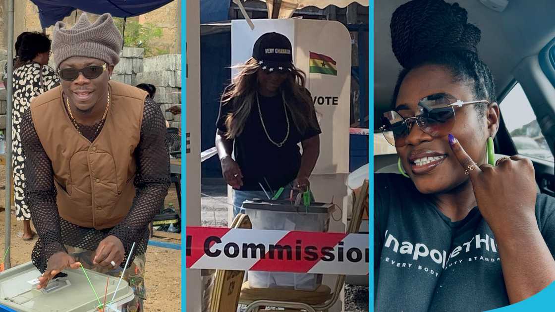 Stonebwoy, Gyakie, Lydia Forson, 2024 general election, John Dramani Mahama, Mahamudu Bawumia, Charlotte Osei