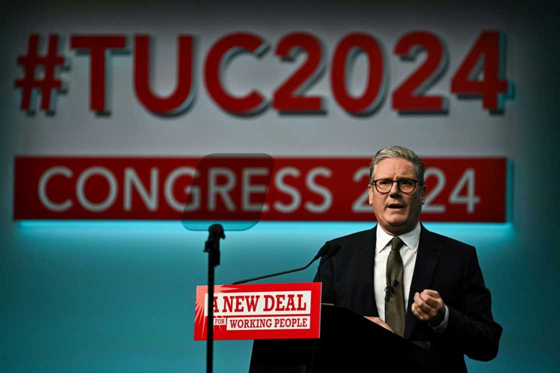 Starmer 's speech to the Trades Union Congress (TUC) was the first since Labour's was last in power in 2009