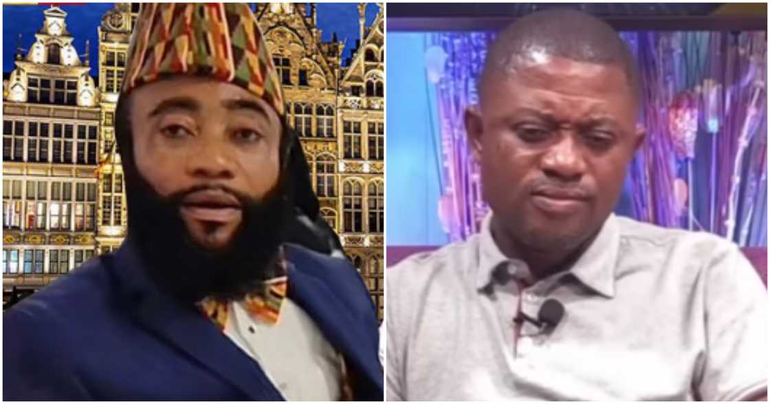 Photo of Wofa Atta and media personality DJ Nyaami. Photo of Wofa Atta and media personality DJ Nyaami.