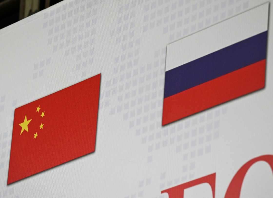 Trade between China and Russia last month was worth $20.5 billion