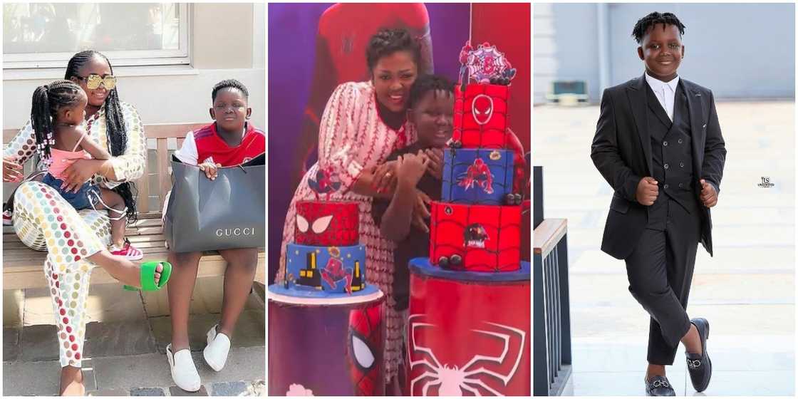 Tracey Boakye & kids Tracey Boakye & kids