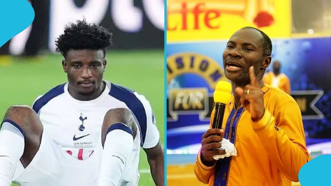 Emmanuel Badu Kobi, Mohammed Kudus, Glorious Wave Chapel International, Kudus injury concerns, Ghana football, Tottenham Hotspur, Baba Yara Sports Stadium, spiritual claims Ghana, sports controversy