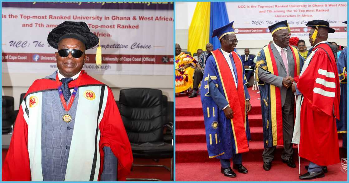 University Of Cape Coast, Visually Impaired, Sam Jonah, Dr Ben Bishop Nyanihorba Ayamba