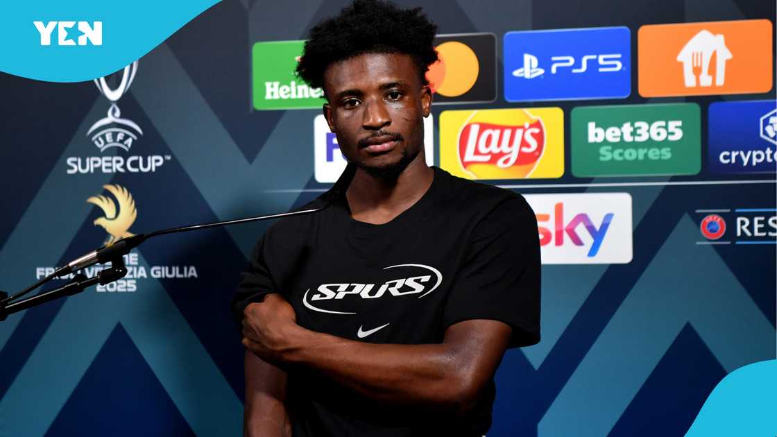 Mohammed Kudus, Tottenham Hotspur, PSG, Stadio Friuli, UEFA Super Cup.