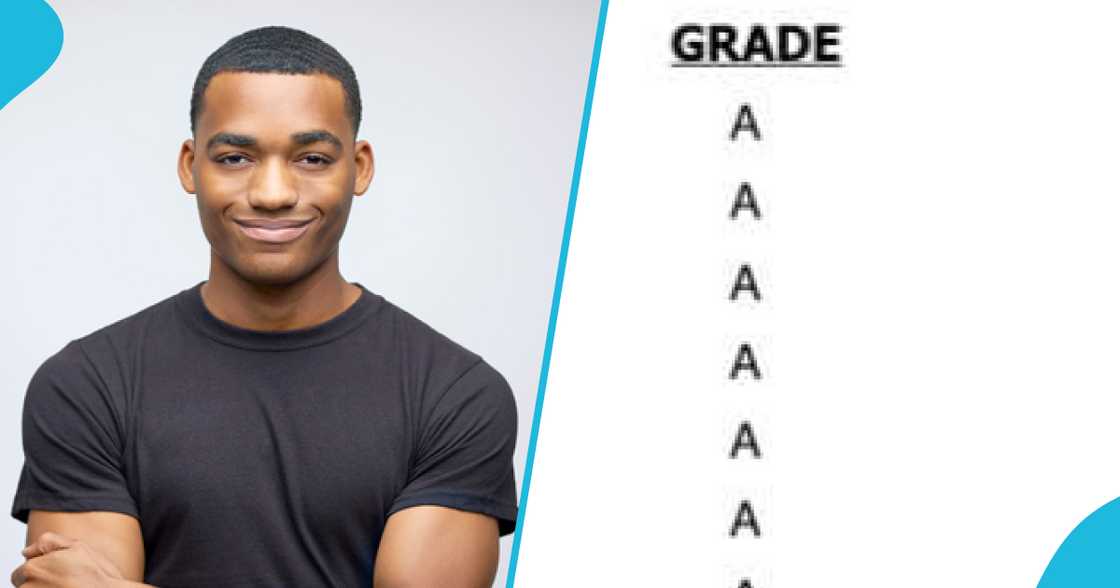 Photos of young man's result. Photos of young man's result.