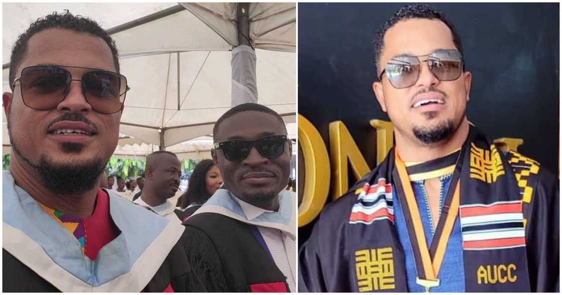 Van Vicker bags Master's degree