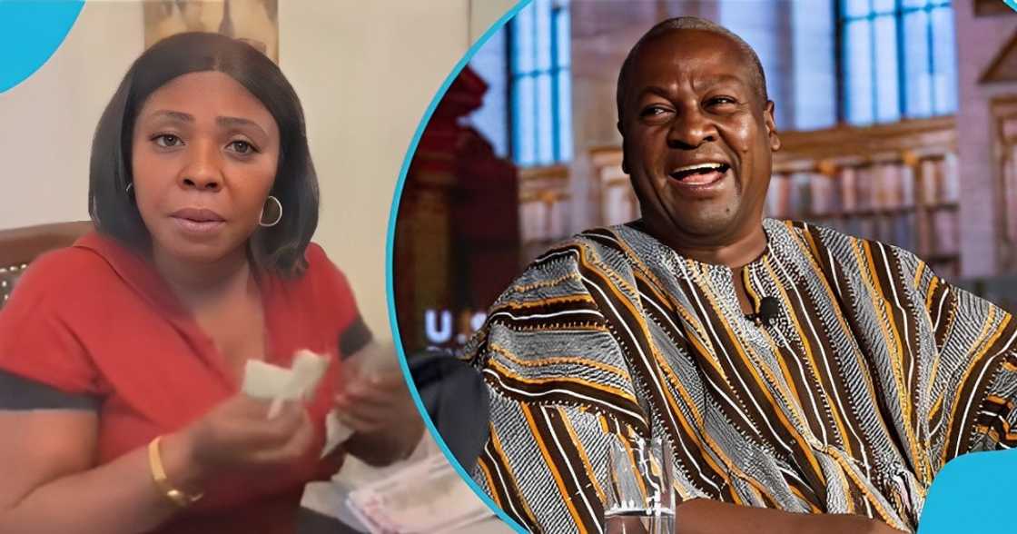 Ghanaian woman, John Mahama, Ghana elections, US, return home.