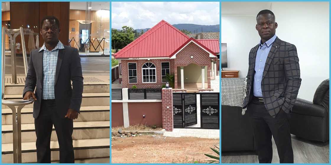 Ghanaian man who trained as a nurse in Australia returns to Ghana to build properties and sell them. Ghana real estate