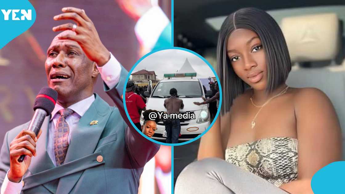 Yaa Baby, Prophet Kofi Oduro, Dr Kwame Despite, Automobile Museum, Ghana, criticism, reactions, Ghana car museum. Yaa Baby, Prophet Kofi Oduro, Dr Kwame Despite, Automobile Museum, Ghana, criticism, reactions, Ghana car museum.