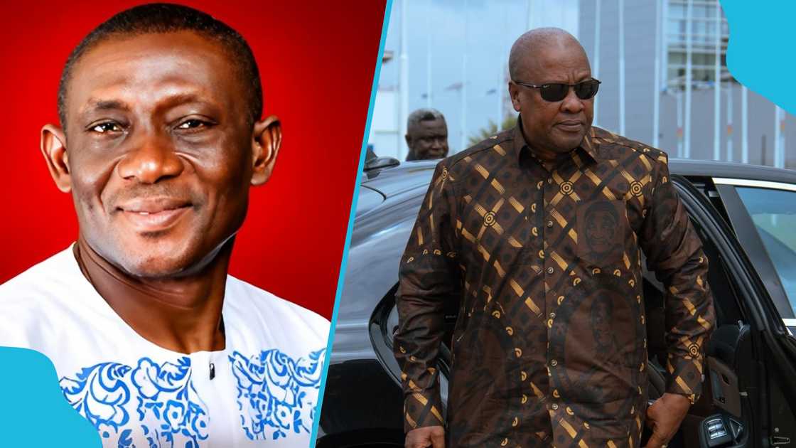 NDC's Akatsi South Constituency Organizer Sullemana Seidu, President John Dramani Mahama, Ghanaian Politicians, Ghanaian leaders, NDC, NPP