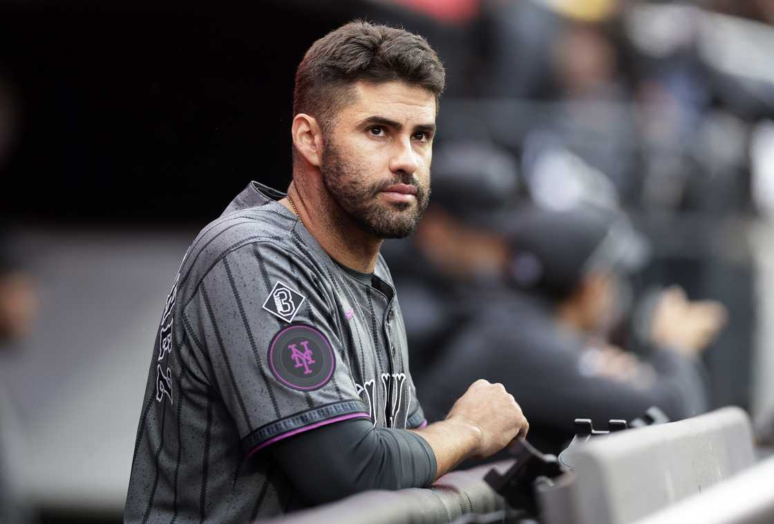 J.D. Martinez in action against the St. Louis Cardinals at Citi Field